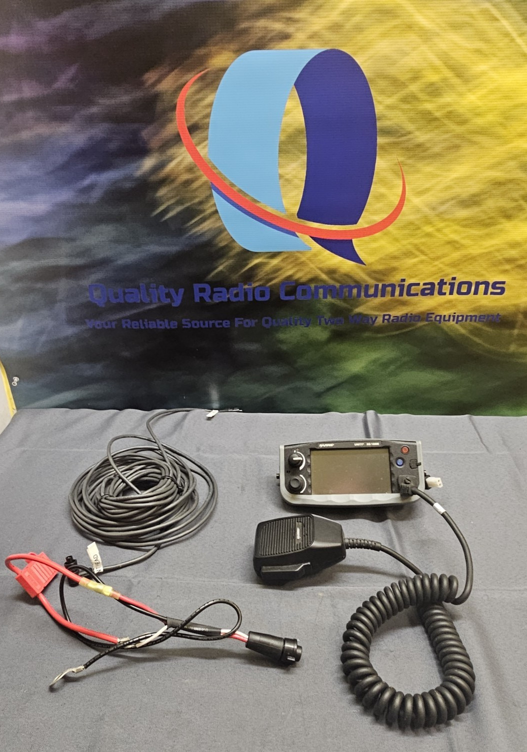 Harris UNITY CH-100 XG-100M VHF UHF Color Touchscreen Control Head w Head Cable