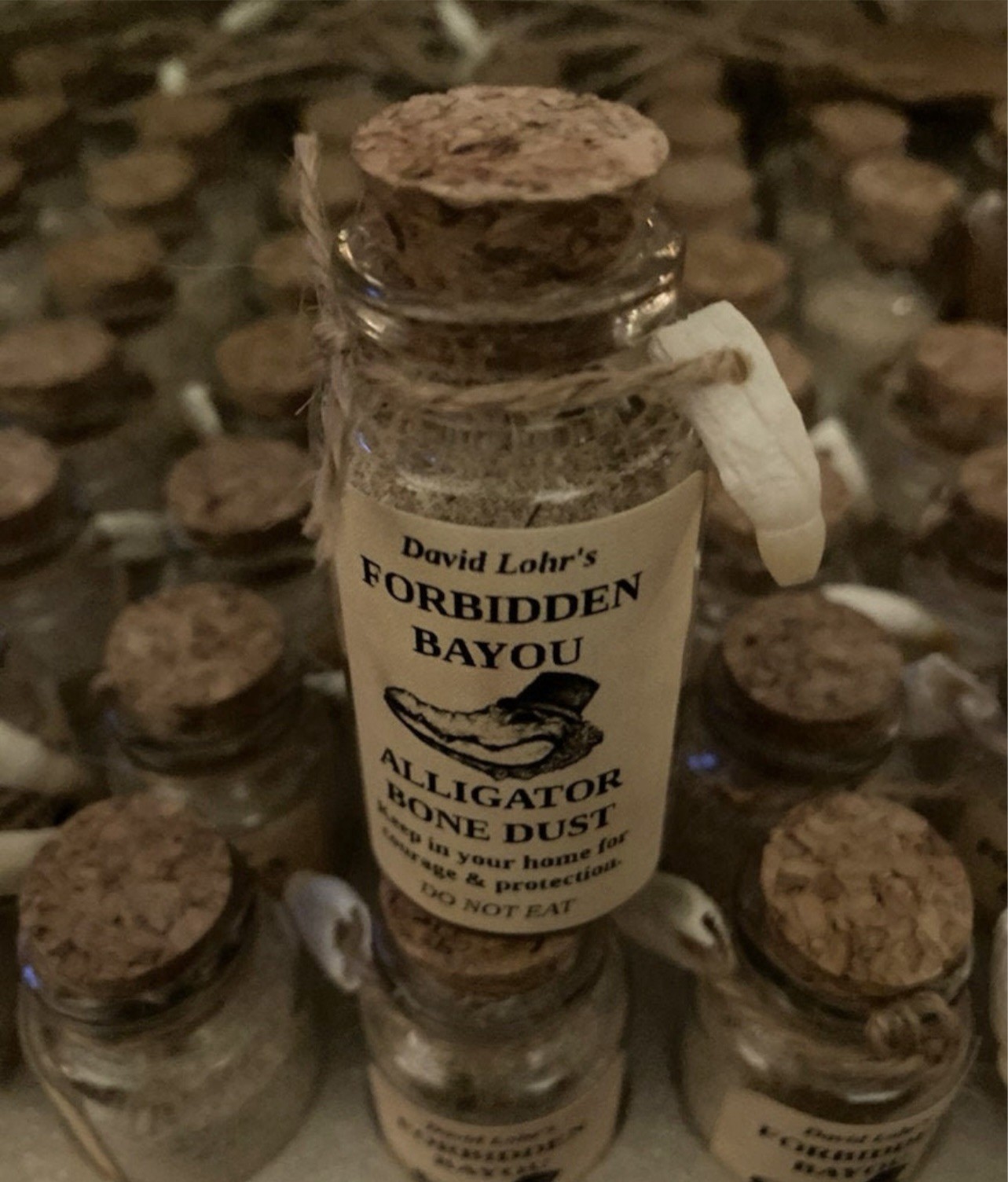 ALLIGATOR BONE DUST – Voodoo, Hoodoo, Wicca, Gothic, Oddity