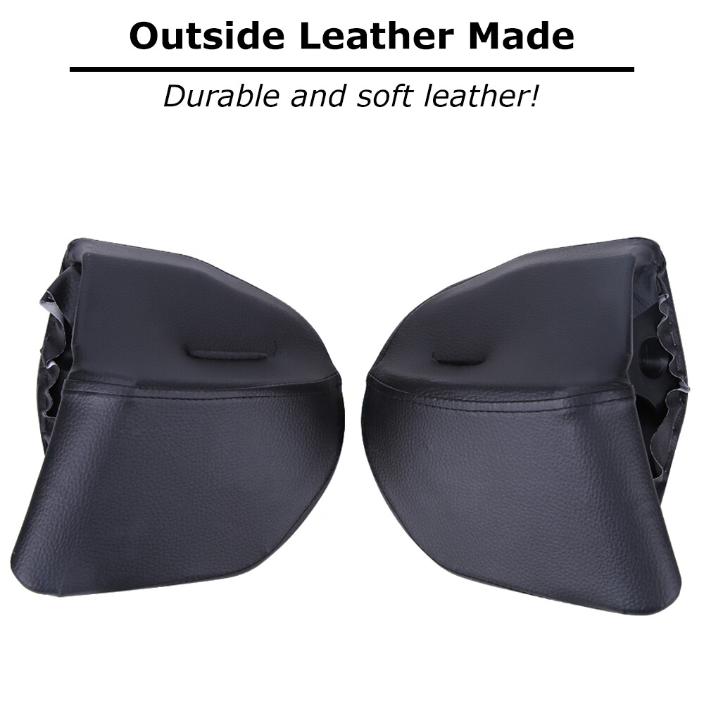 King Rear Trunk 6.5" Speaker Pods For Harley Tour Pak Road Street Electra Glide