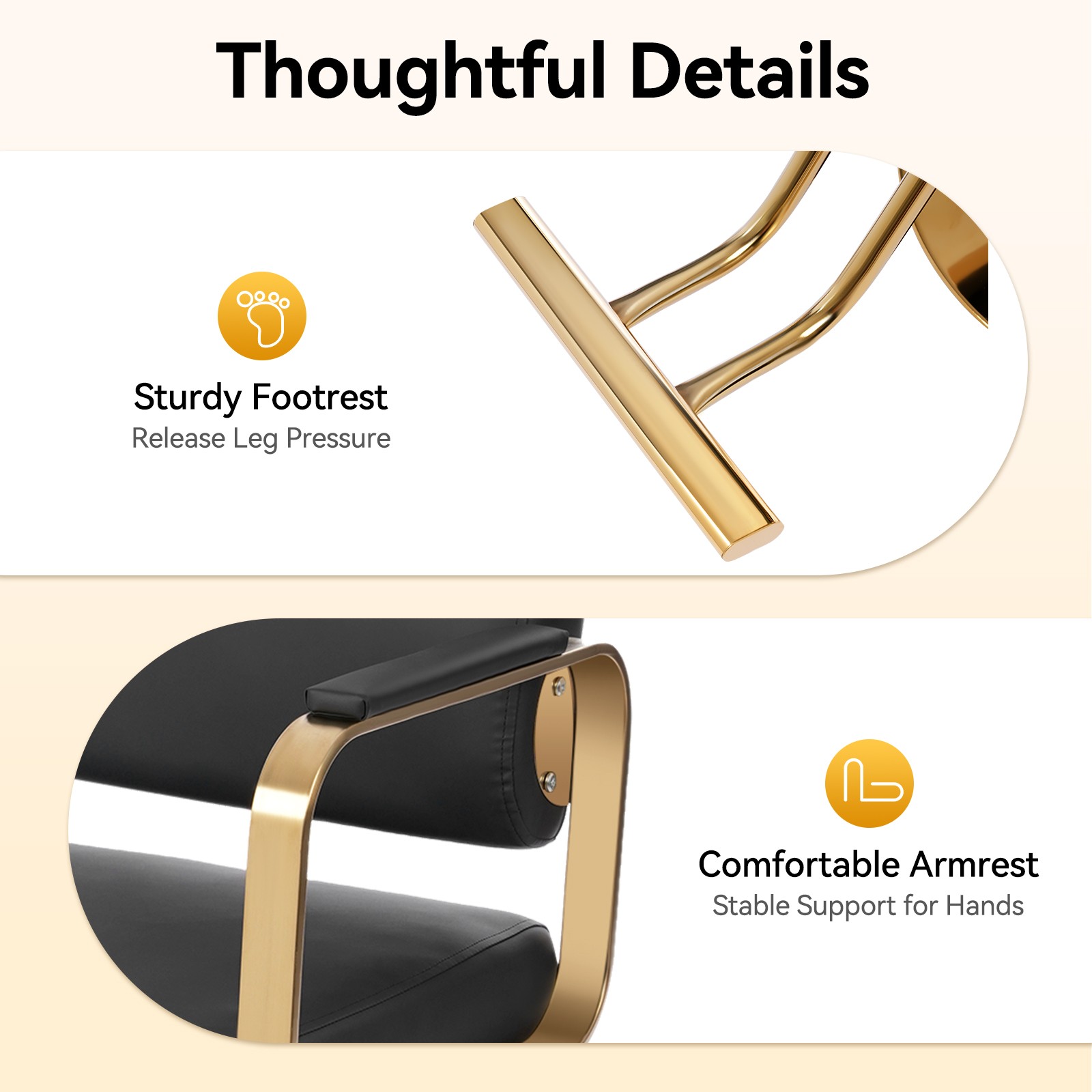 Hydraulic Barber Chair Adjustable Salon Beauty Spa Hair Styling Salon Chair