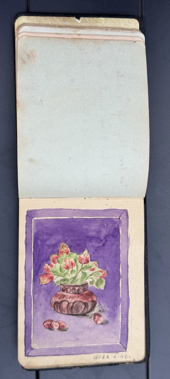 WWI ERA 1916-1920 AUTOGRAPH BOOK WAR ILLUSTRATION DRAWINGS & LOVE POEMS RARE!!