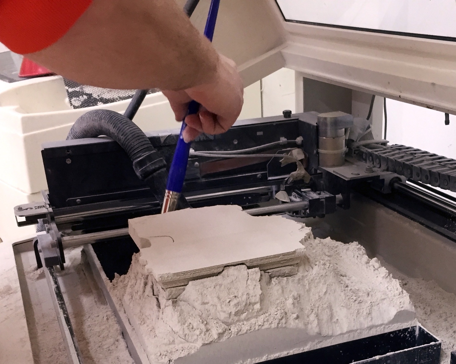 Tethonite Ceramic 3D Printer Powder and Binder Compatible with Z Corp Printers