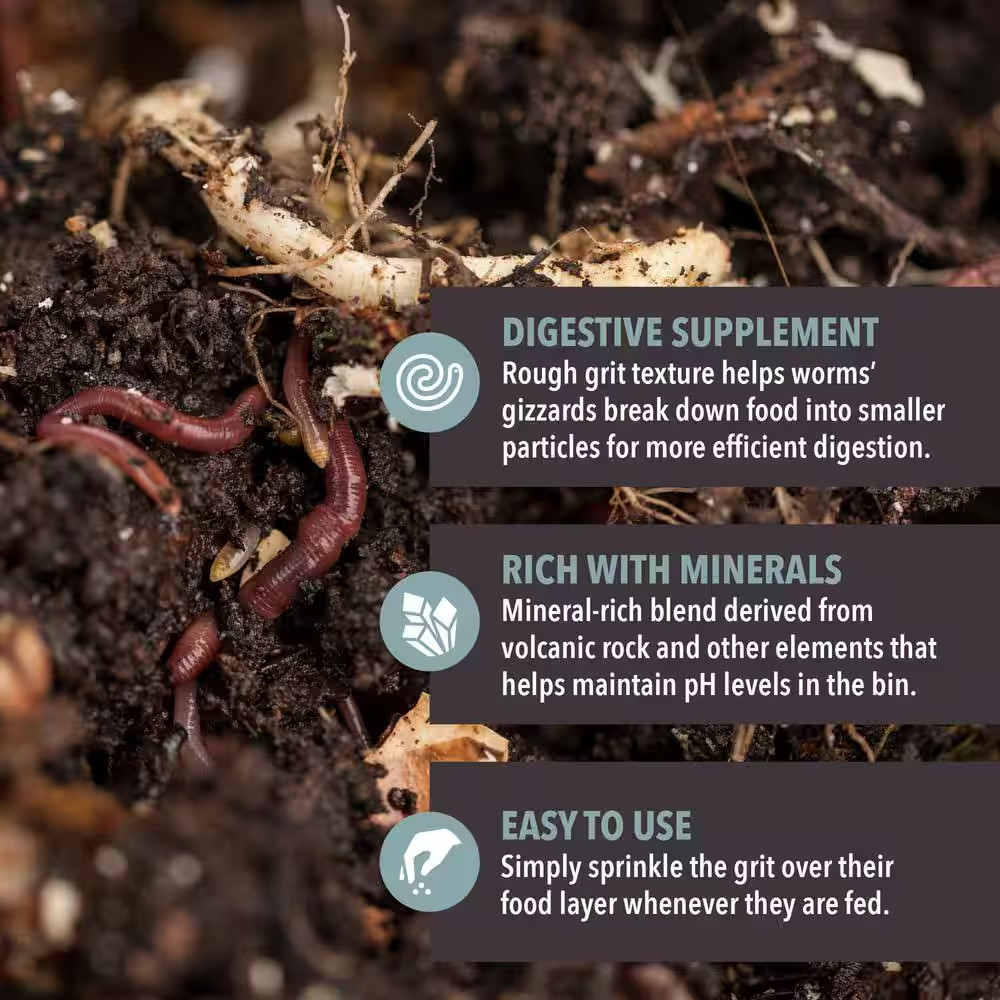 Worm Nerd 4 Lbs. Premium Worm Grit