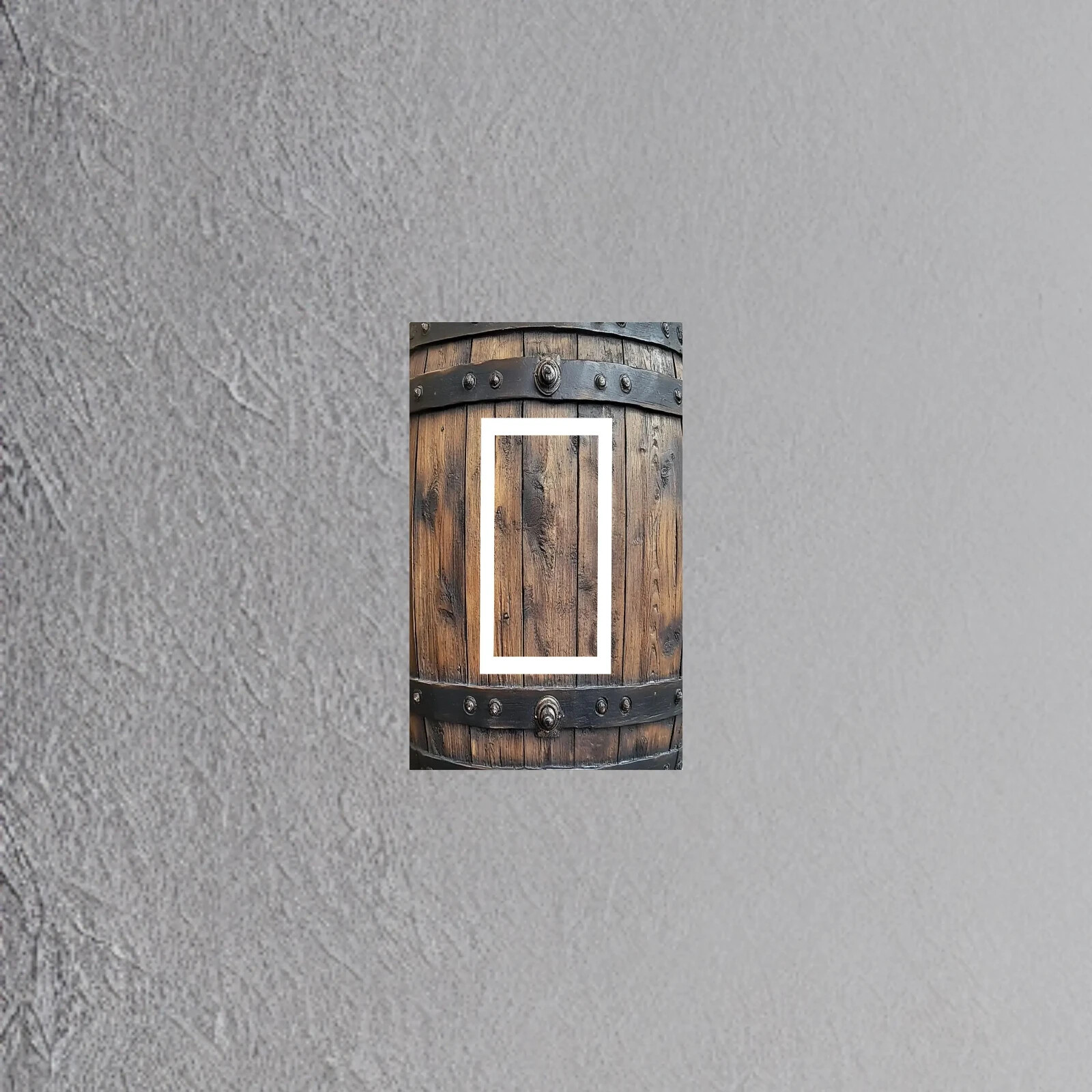 Whiskey Barrel outlet cover switch cover home decor light switch plate rocker