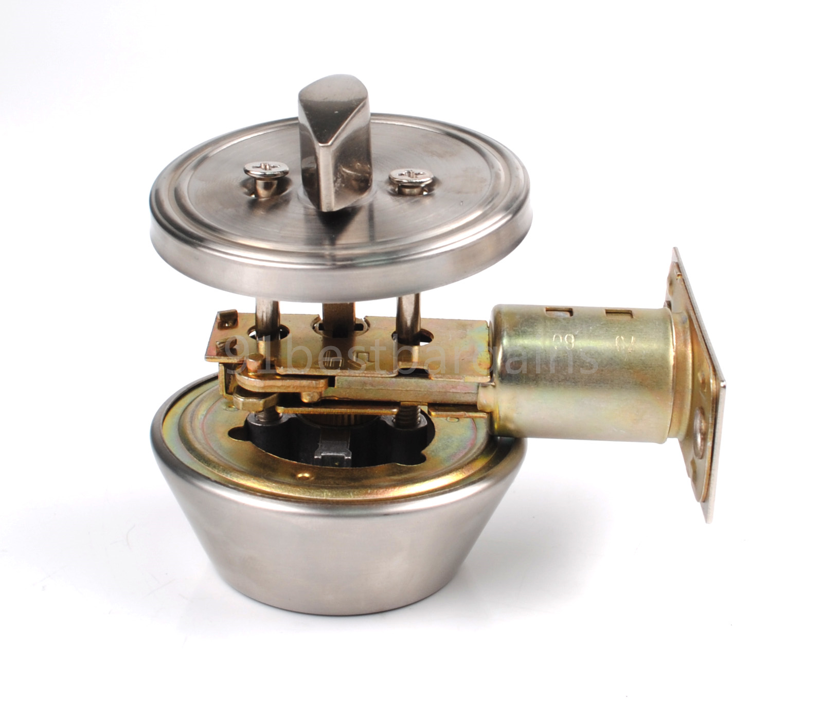 Door Lock Keyed Entry Lock 3 keys Chrome Single Cylinder Deadbolt Dead Bolt