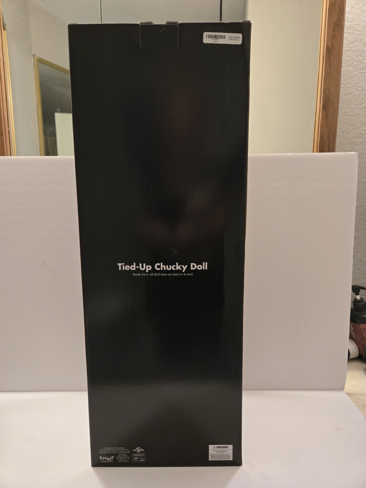 Tied Up Chucky Doll 24" Life size EXTREMELY RARE Spirit Exclusive MIB OG Owner🔥