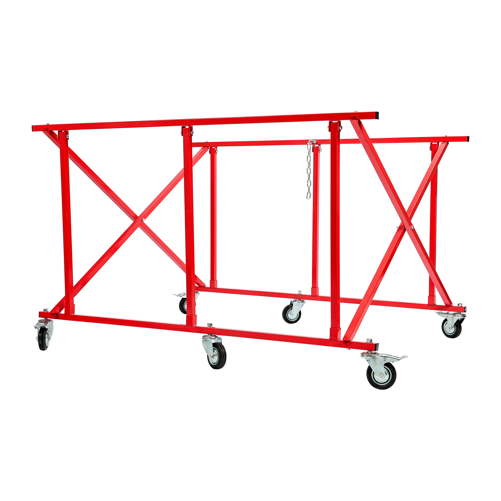 Pickup Bed Dolly - Easily Fold Large Auto Body Truck Bed Cart 800 lbs Capacity