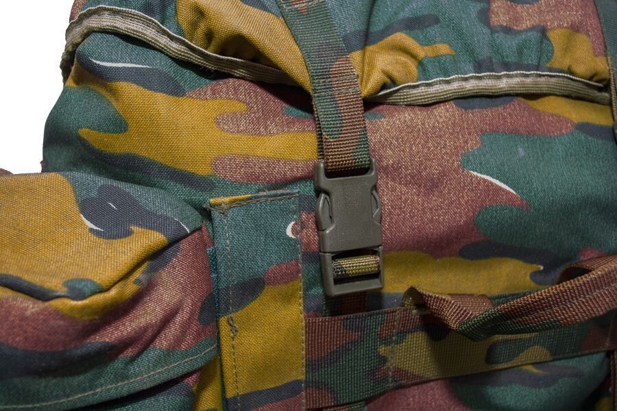 BELGIAN MILITARY 110L JIGSAW CAMO RUCKSACK