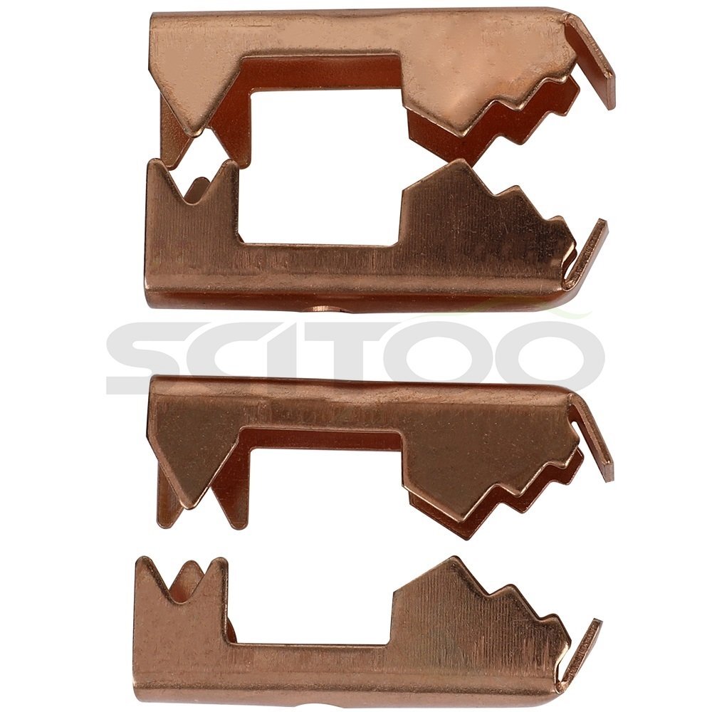 SCITOO 4pcs Battery Booster Cable Parrot Clamps 1100AMP Jumper Replacement