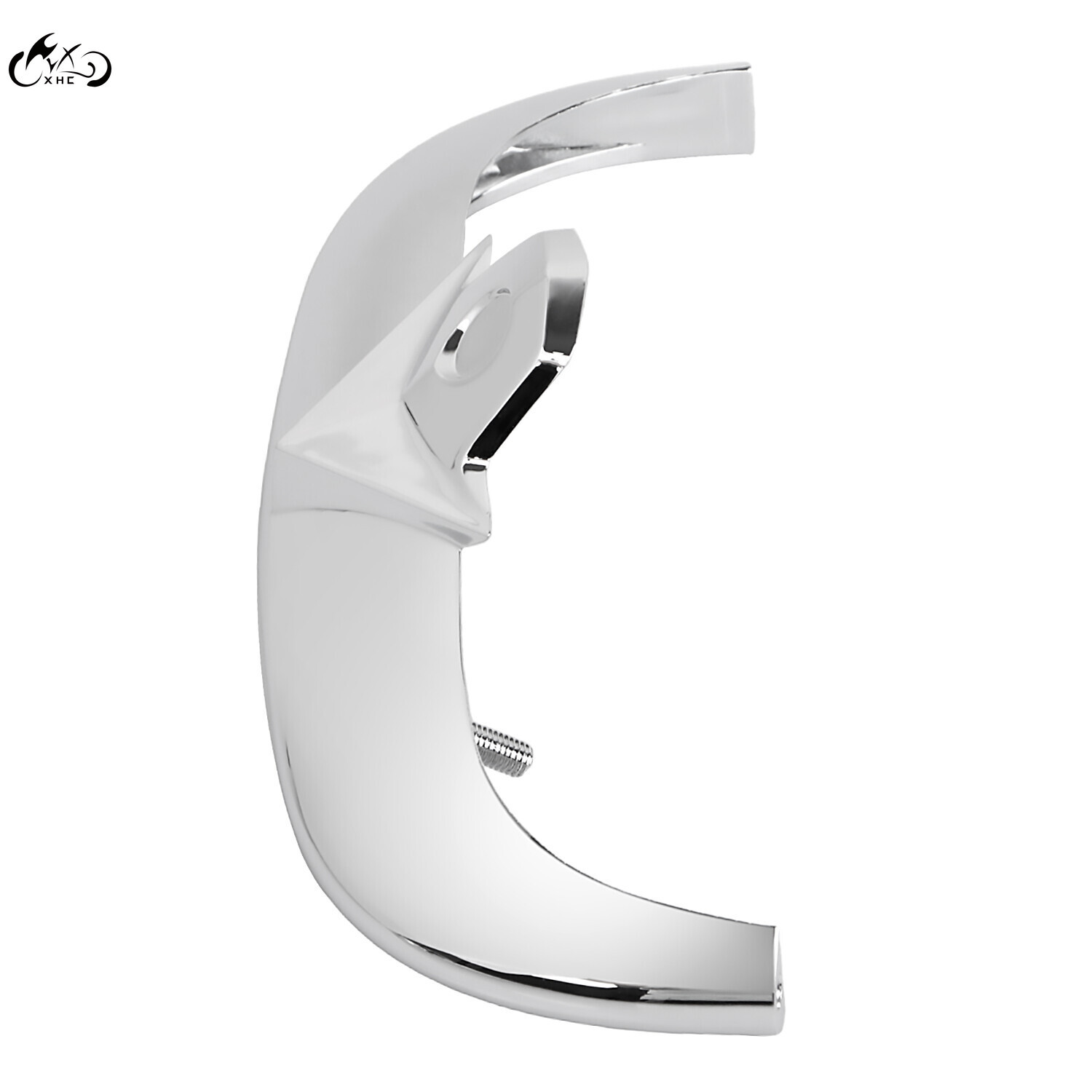 Chrome Front & Rear Fender Tip Mudguard Trim For Harley Heritage Springer FLSTS