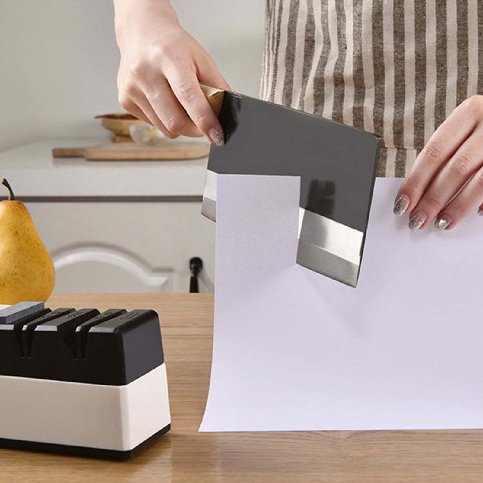 Electric Knife Sharpener Professional Kitchen Sharpening Stone Grinder knives