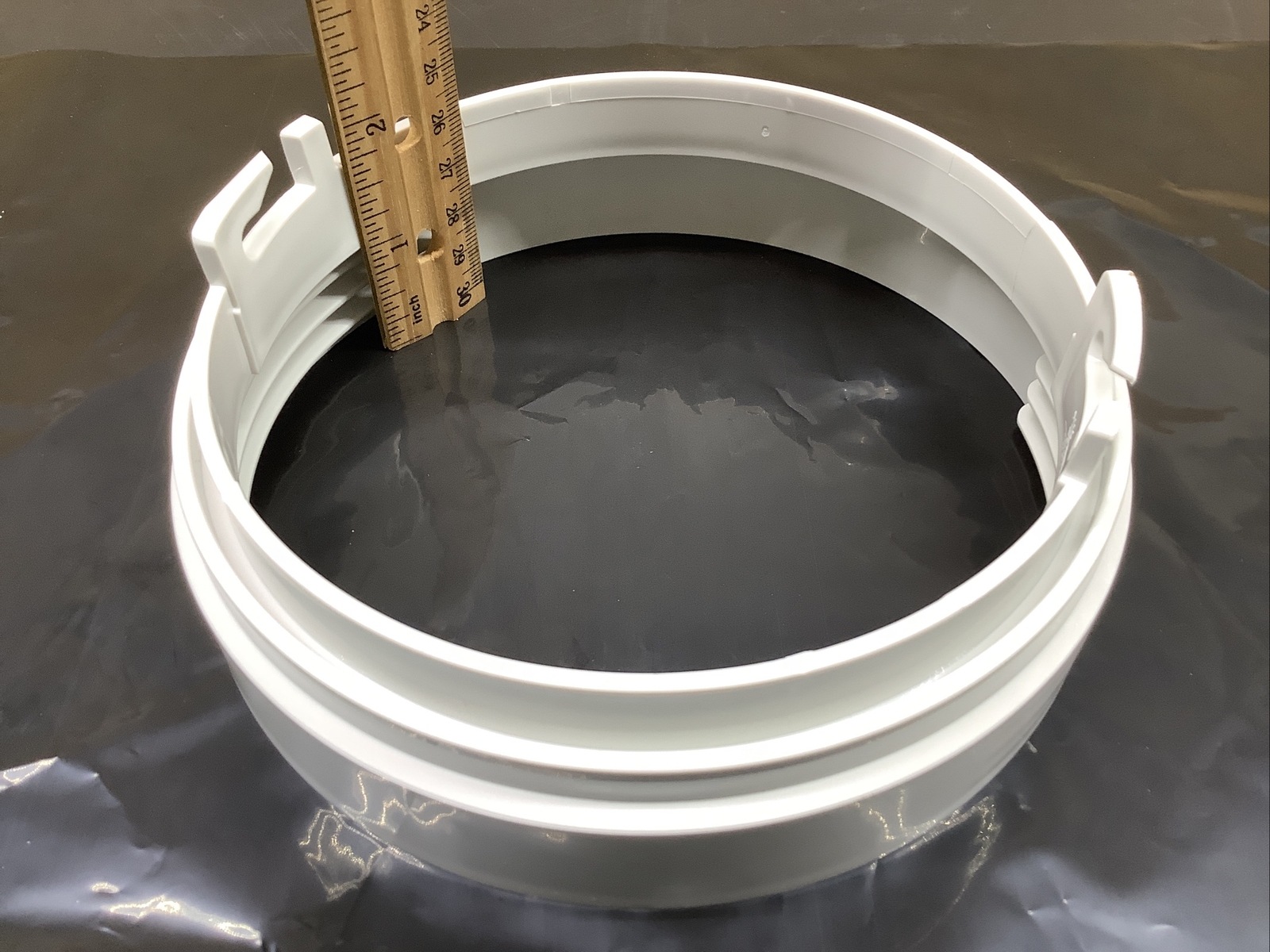 New! Frigidaire AC 5.9” PVC Air Hose Unit Side Connector