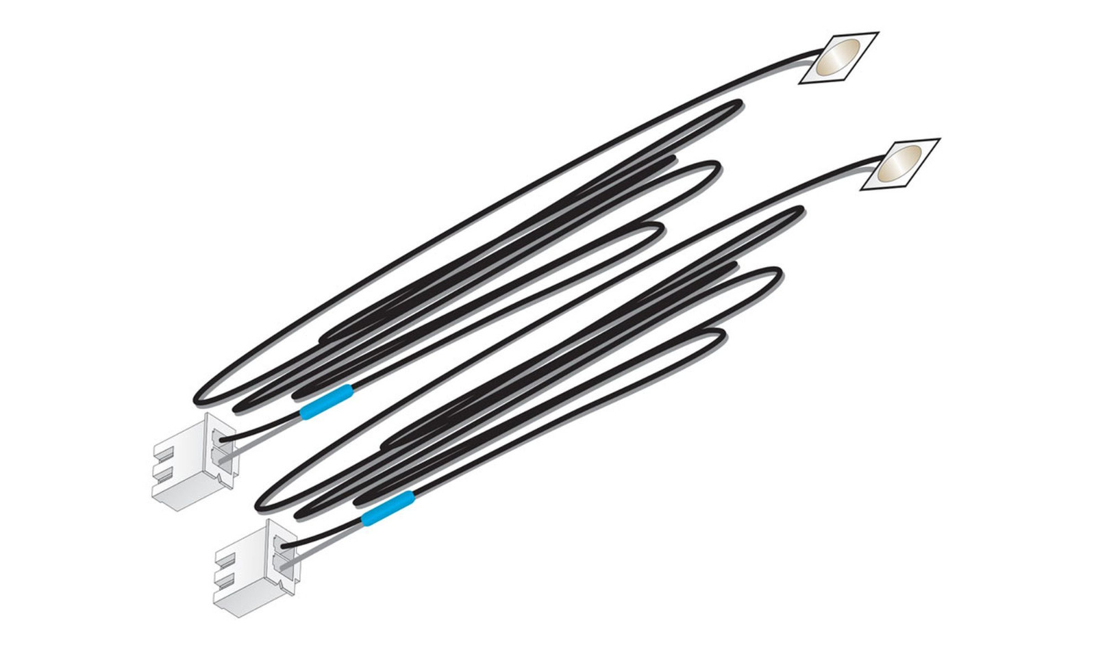 WOODLAND SCENICS STICK ON LIGHT JUST PLUG LIGHTING SYSTEM LED COOL WHITE WDS5741