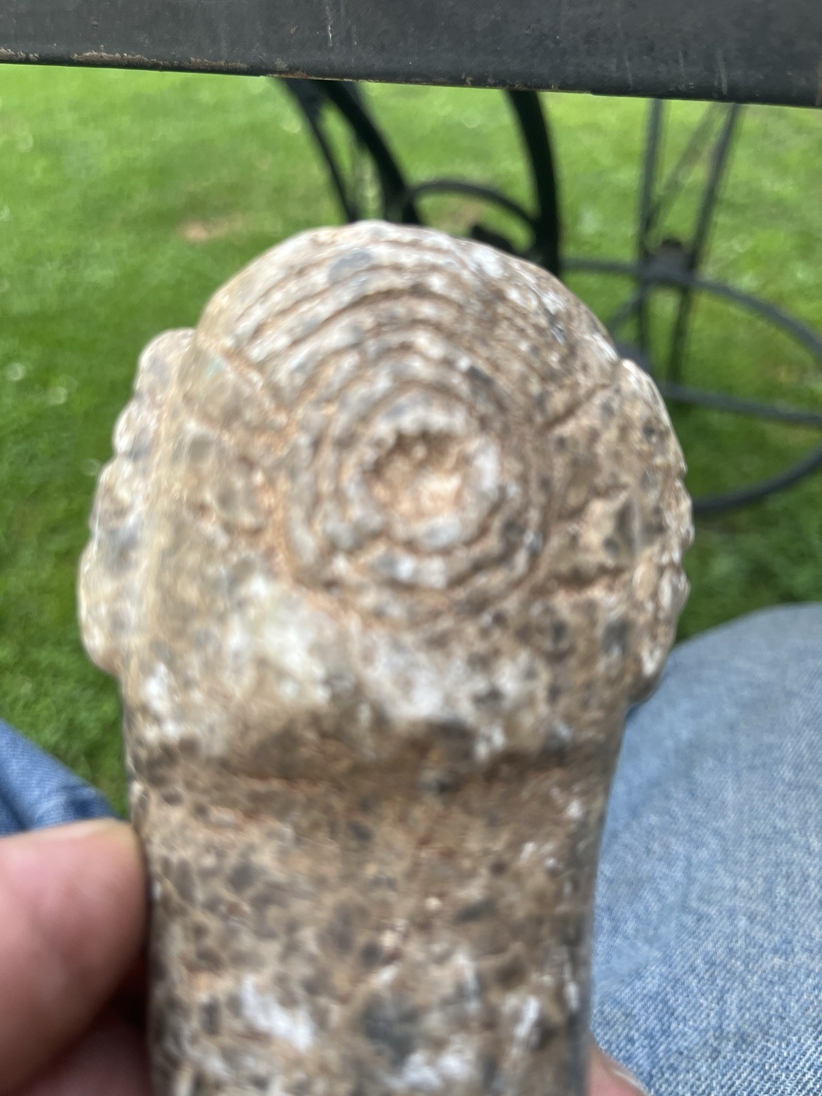 Big Taino Stone Tool Rare PreColumbian Ancient Artifact Arawak Caribe Mayan