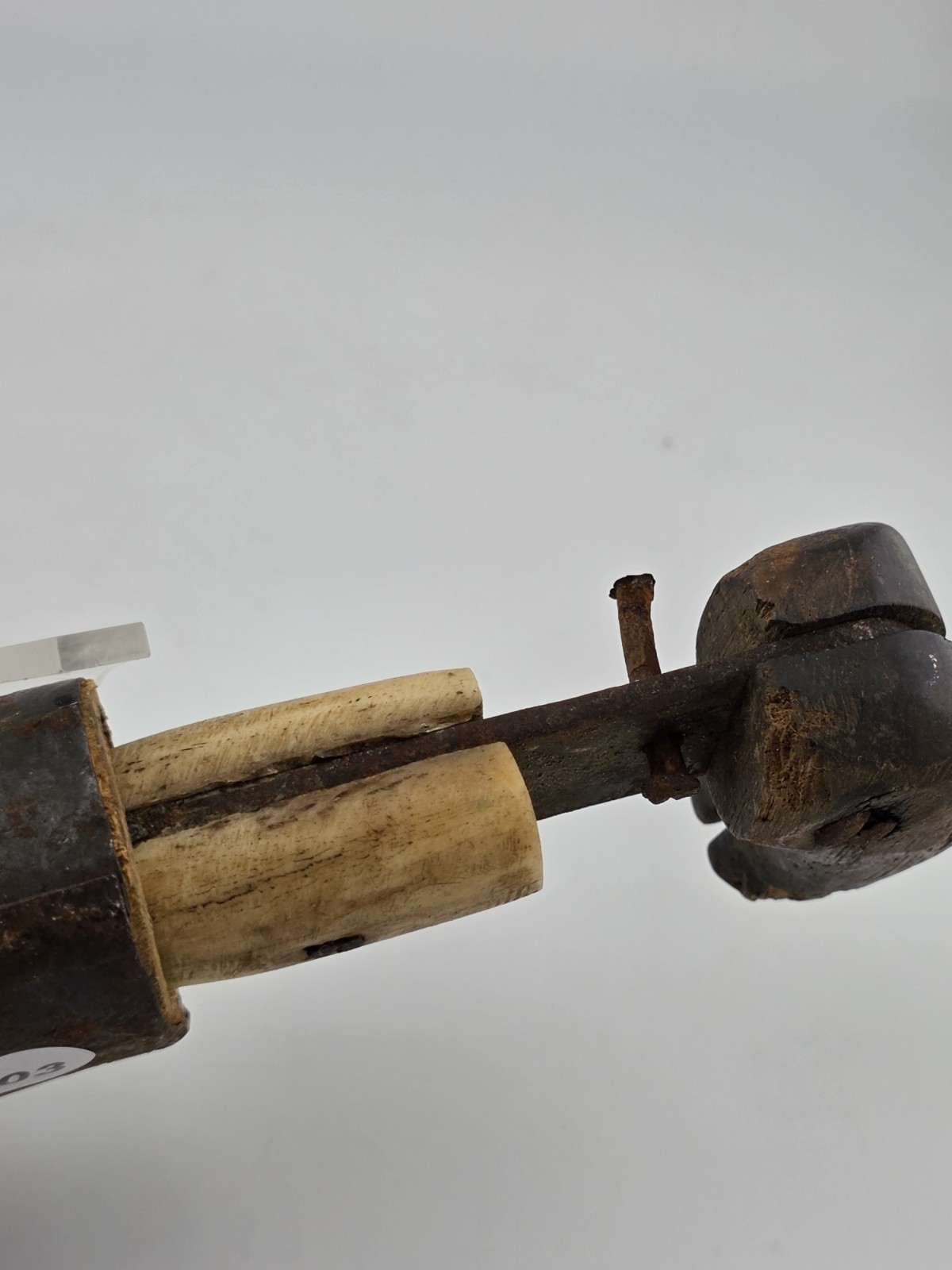 Original Victorian Afghan Khyber Pass Chura Dagger with Scabbard circa 1840