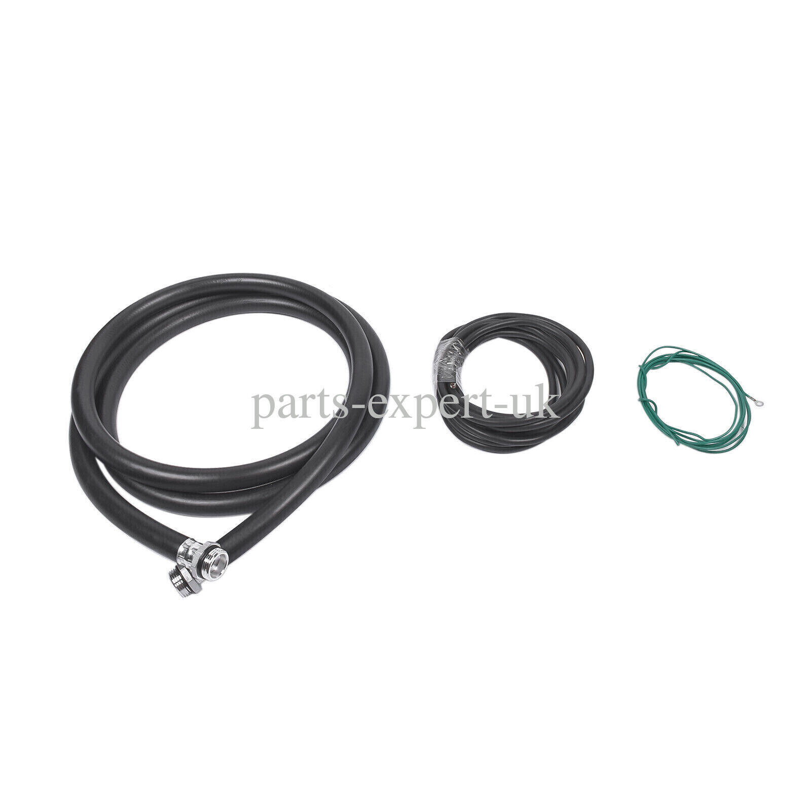 12V 20GMP Fuel Transfer Pump+Nozzle Kit Transfer of Gasoline Diesel Kerosene Red