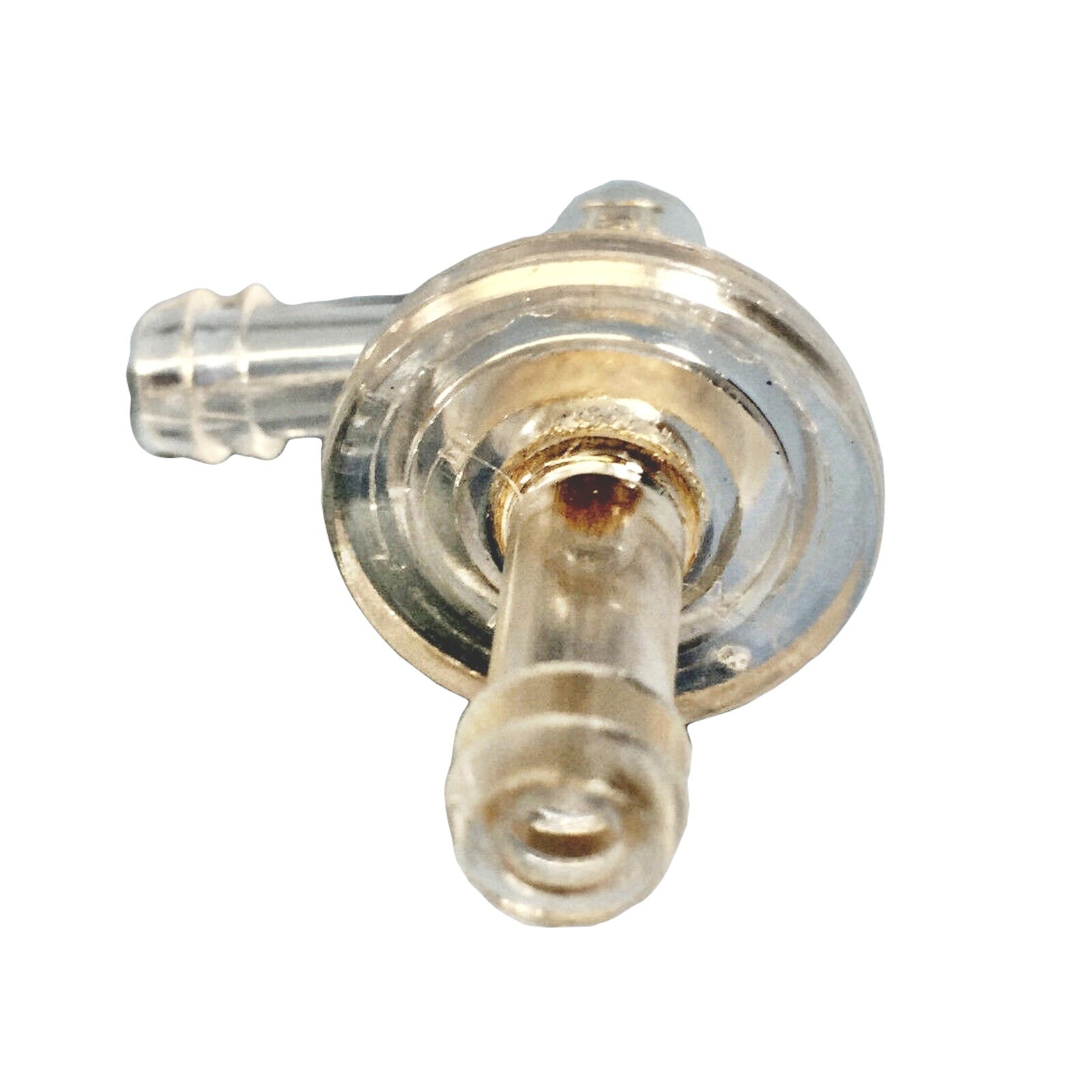 NEW 1/4" COMPACT UNIVERSAL 90 DEGREE VISU FUEL FILTER YAMAHA KAWASAKI HONDA