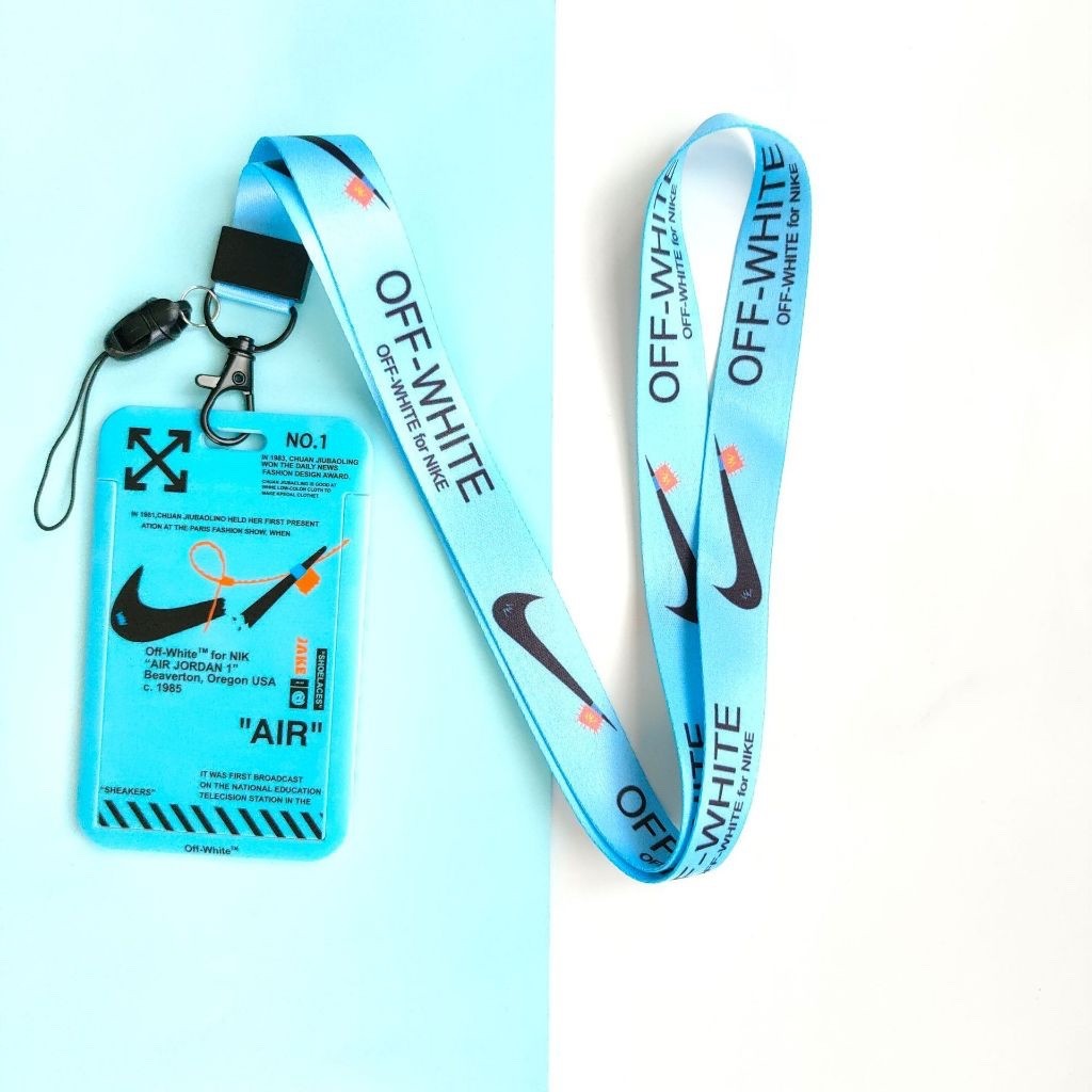 NIKE x OFF-WHITE , LANYARD WITH ID/CARD CASE. (9 COLORS) $