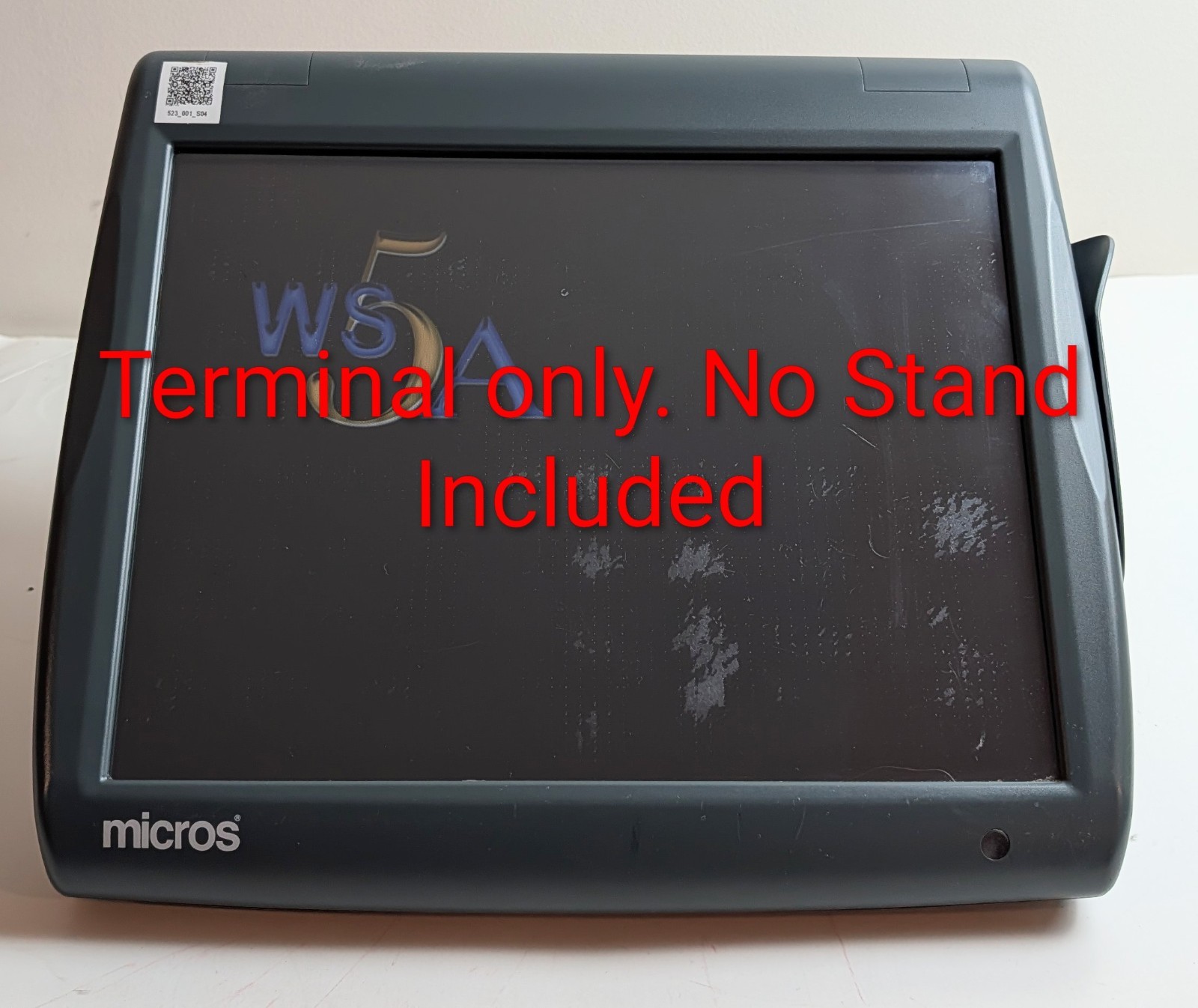 MICROS 5A POS Touchscreen Terminal Windows CE Tested NO STAND Free Shipping