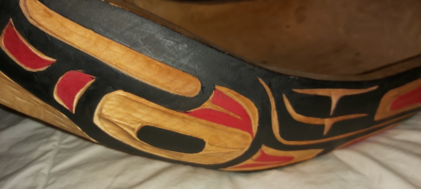 Northwest Coast; Haida, Eagle Ceremonial Bowl.