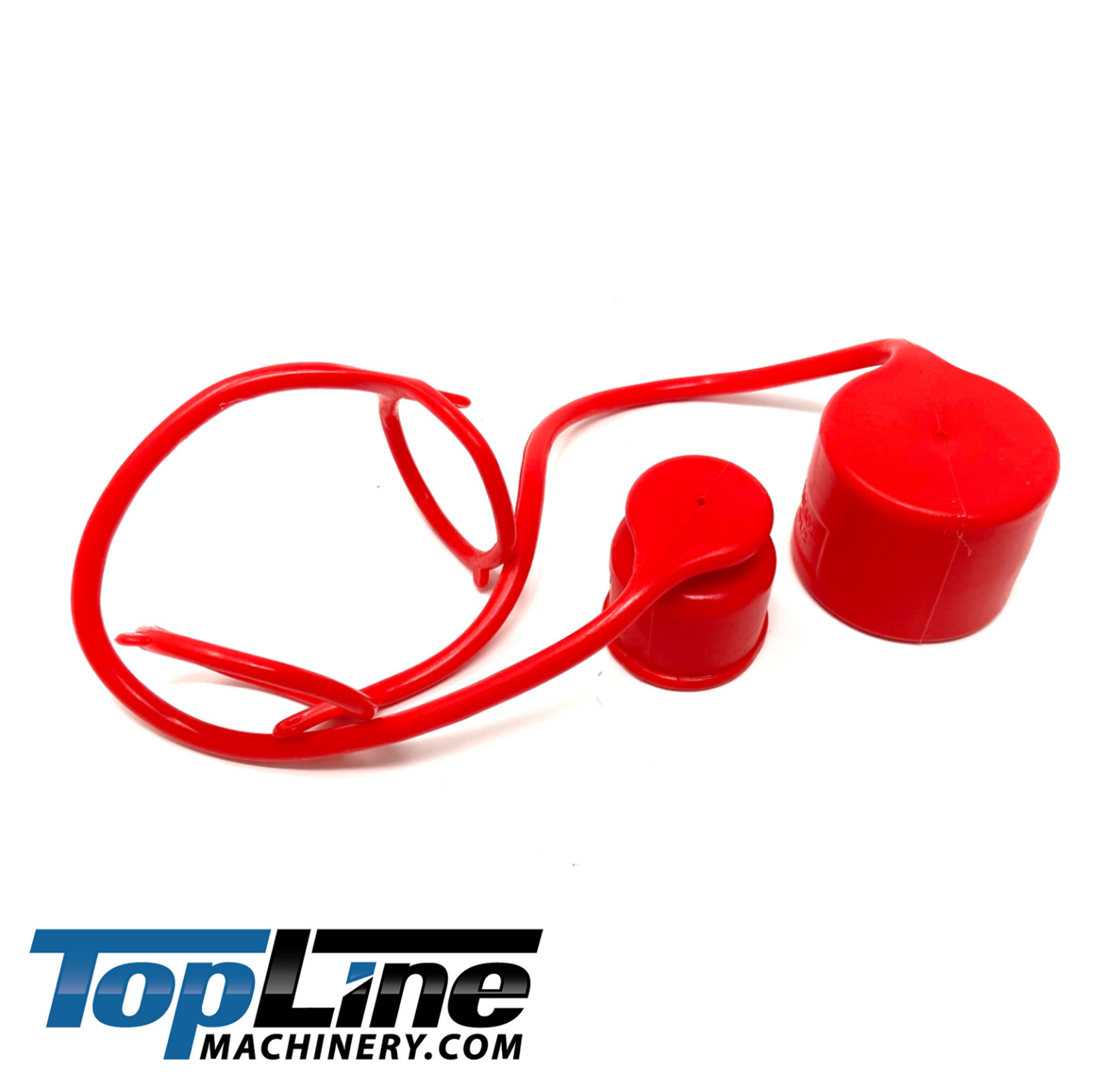 1/2" body Dust cap set for Flat Face Hydraulic quick coupler Bobcat skid steer