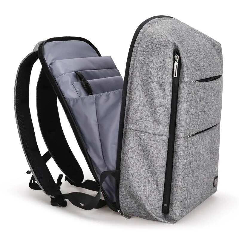 Mark Ryden Laptop Backpack Business Bags w/ USB Charging Port - Gray