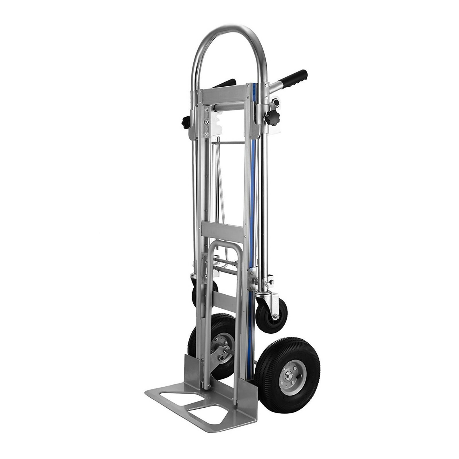 Convertible Aluminum Hand Truck Stair Climber Folding Dolly Cart Heavy Duty