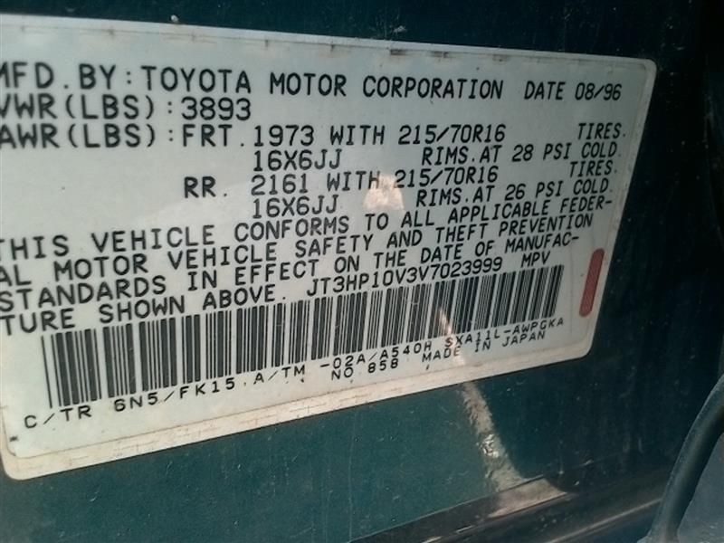 Transfer Case Automatic Transmission Fits 96-00 RAV4 10107111
