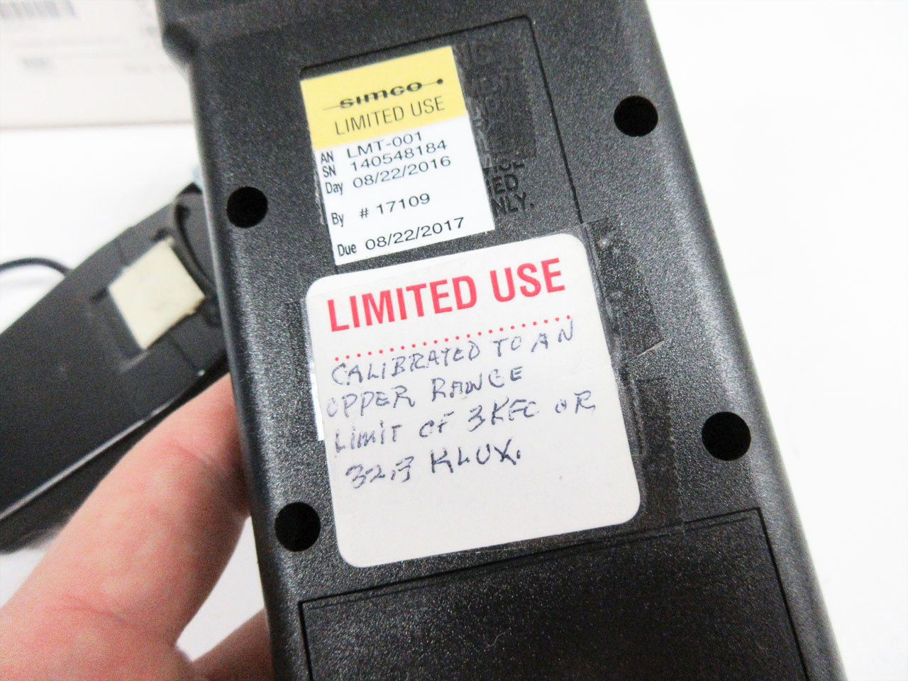 FISHER SCIENTIFIC 0666264 DUAL-DISPLAY LIGHT METER