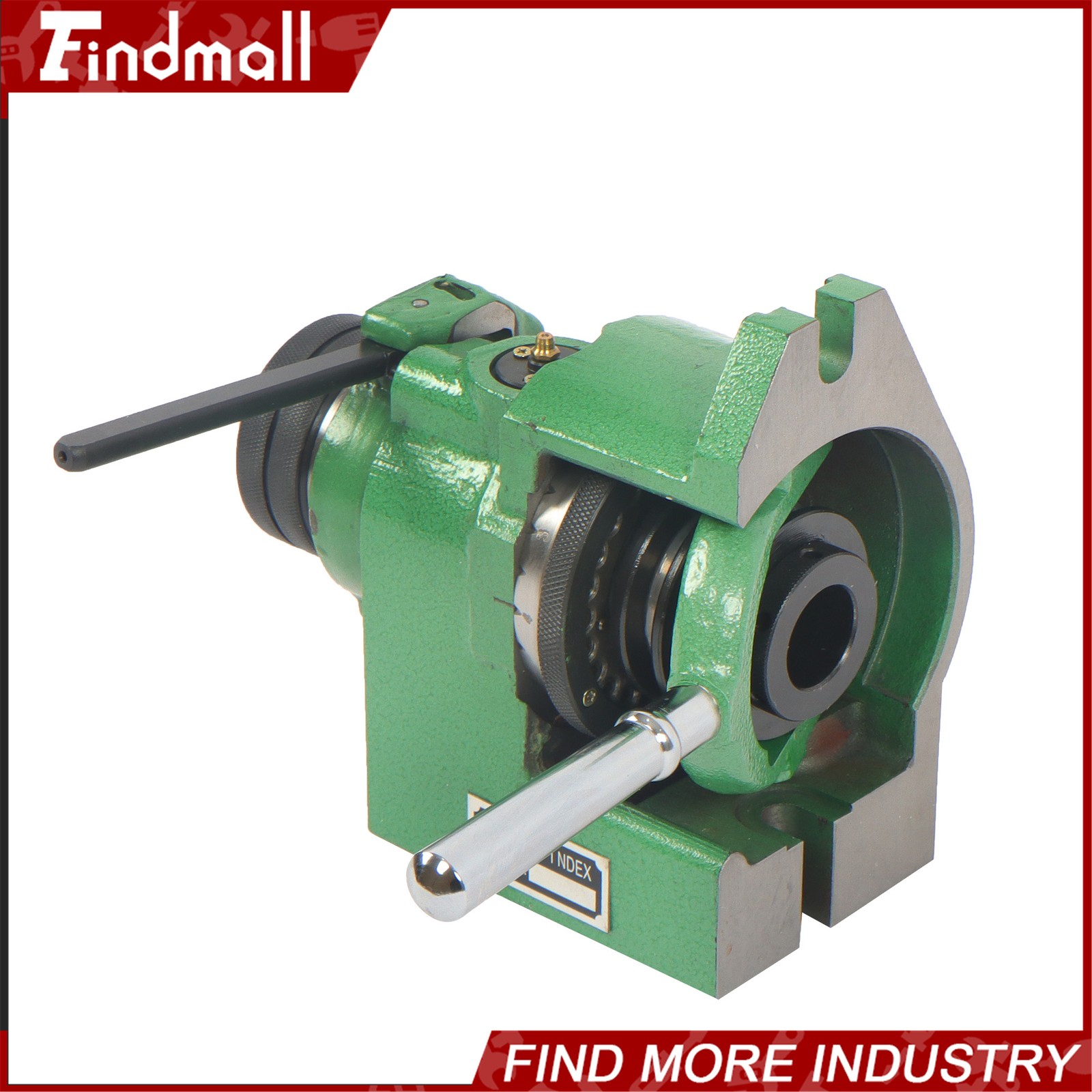 Findmall .0004" Thread 5C Collet Vertical Horizontal Spin Index Fixture Milling