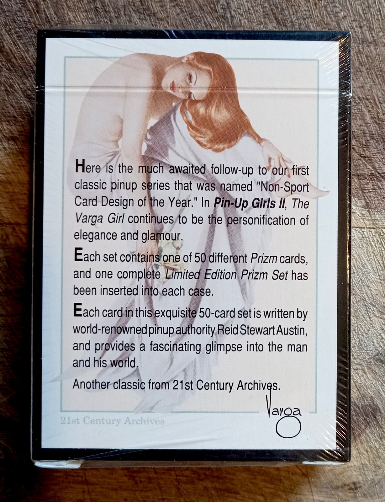 NEW 1994 21st Century ALBERTO VARGAS PinUp Girls Series II 2 / Sealed Box Set 50