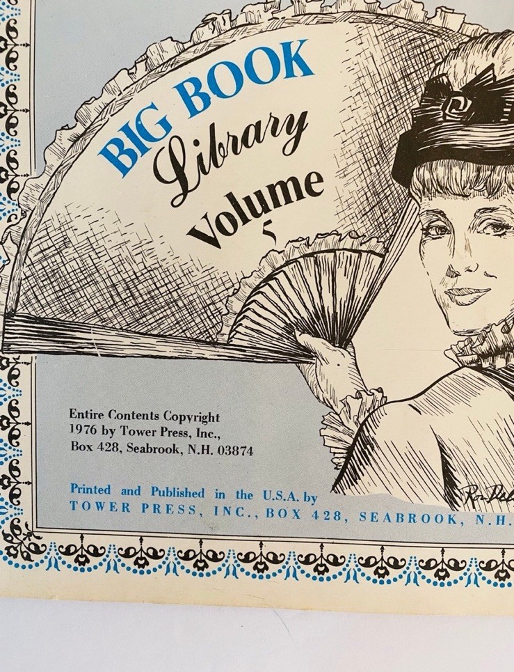 Old Time Needlework Patterns & Designs Vintage 1976 Big Book Library Volume 3