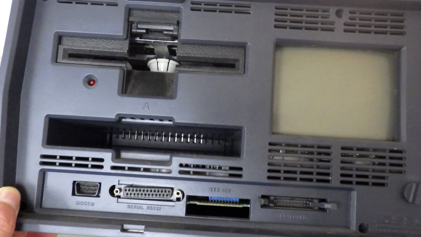 Vtg OSBORNE 1 OCC Portable Computer PC w/ Floppy Disks *Parts Repair Not Working