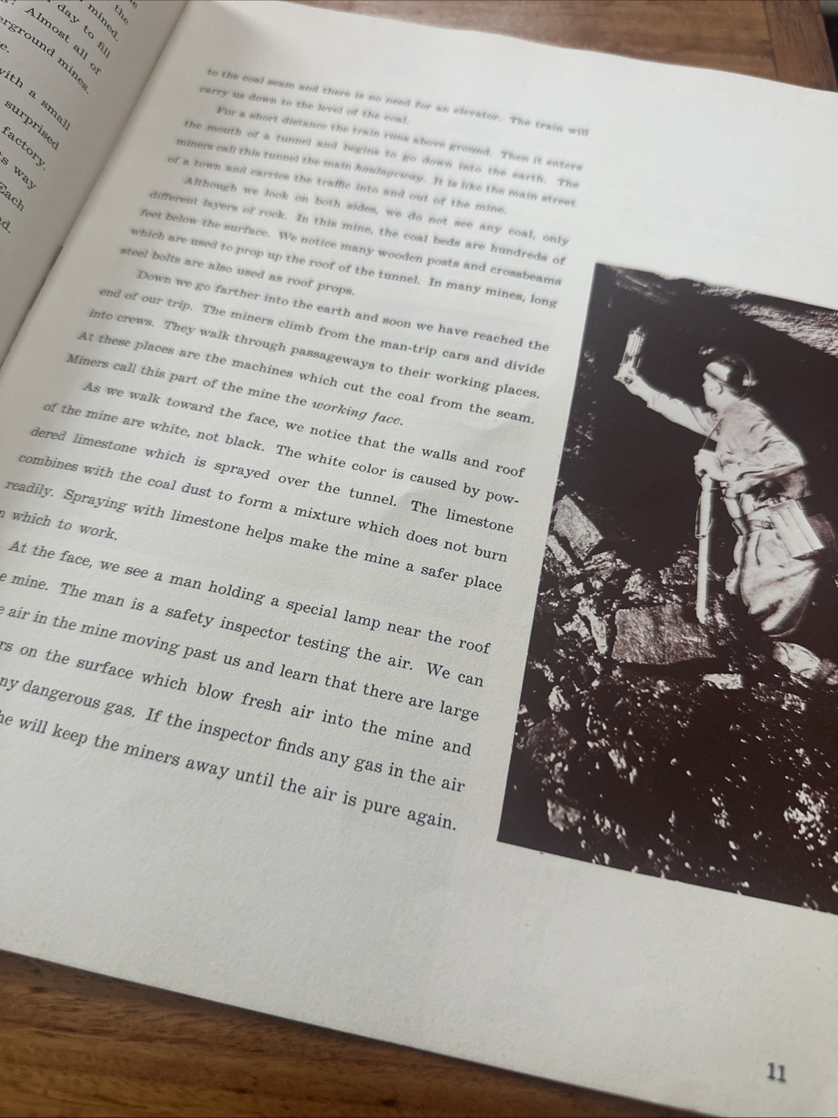 CLASS REPORT COAL by National Coal Association USA Vintage