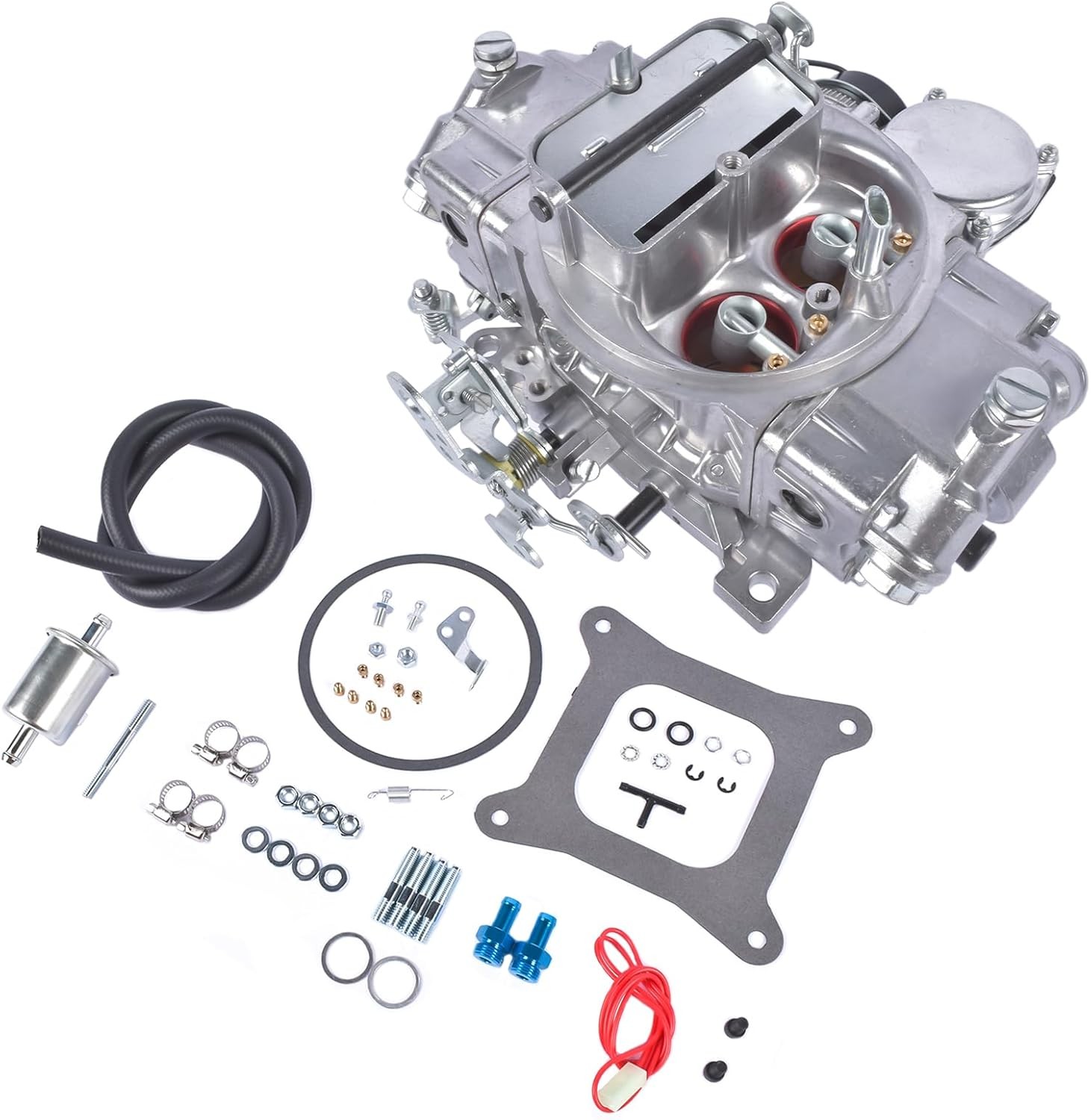 Carburetor For 0-80458SA Holley 4-Barrel Square Bore 600 CFM Electric Choke 4160