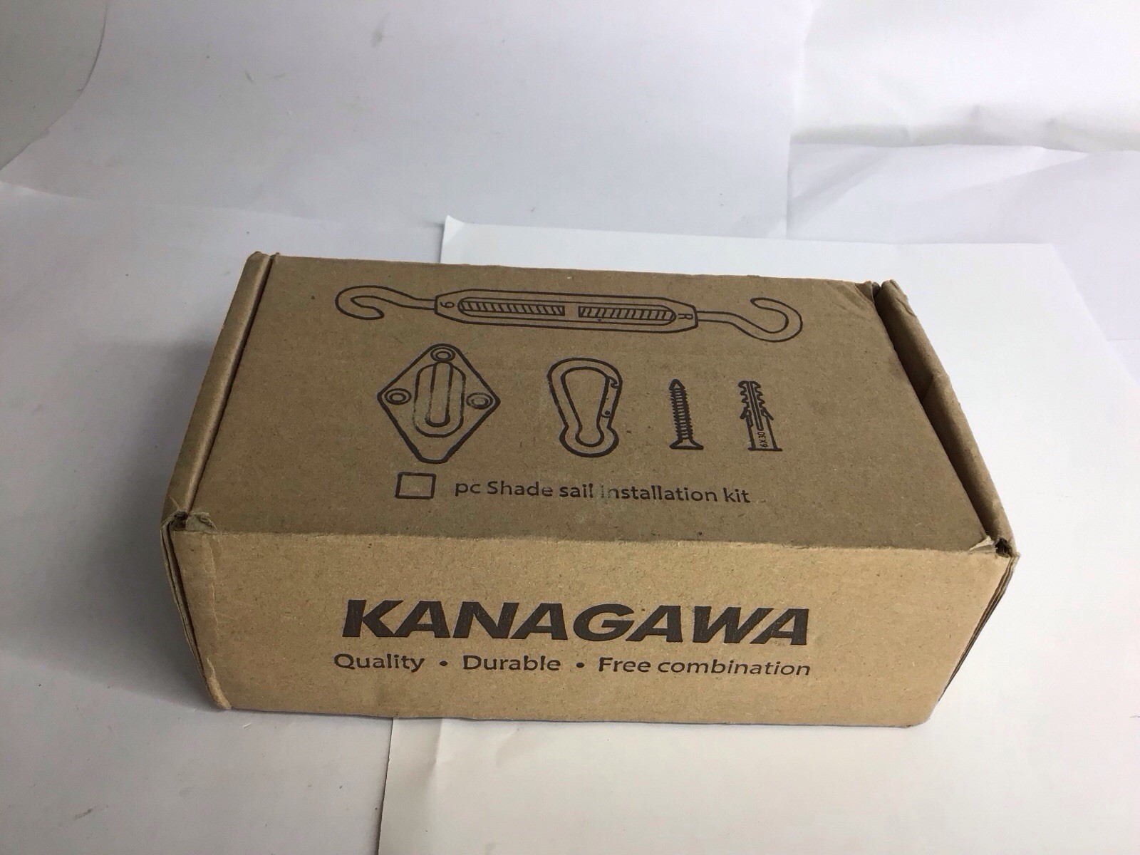 Kanazawa PC Sun ShadeSail Stainless Steel Hardware Installation Kit New