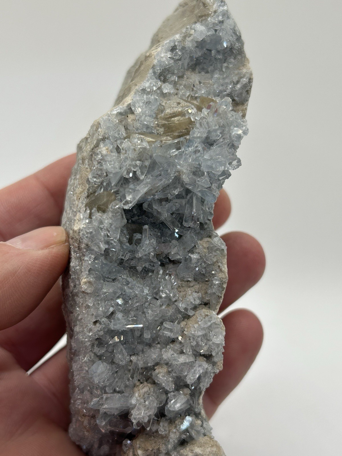 Old Superb Calcite & Gem Celestine, Holloway Quarry, Michigan