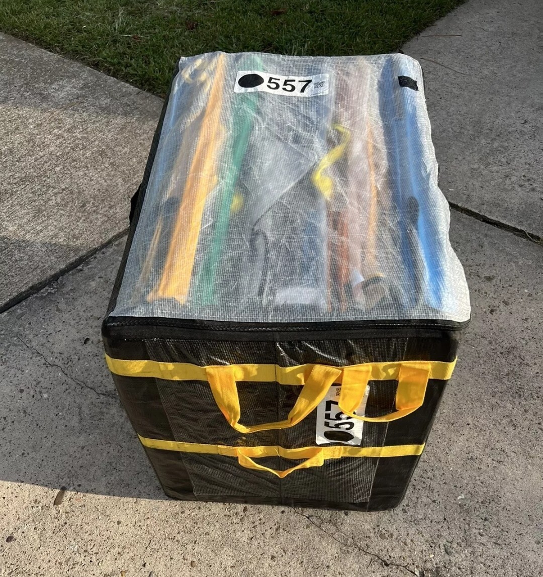 Amazon Courier Large Delivery Bag Courier Style Storages /Delivery Tote bag