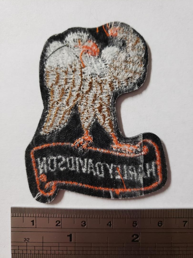 8 Patches Lot Harley-Davidson Motorcycles Cycles Eagle/Dragon/Panda Bear/Wings