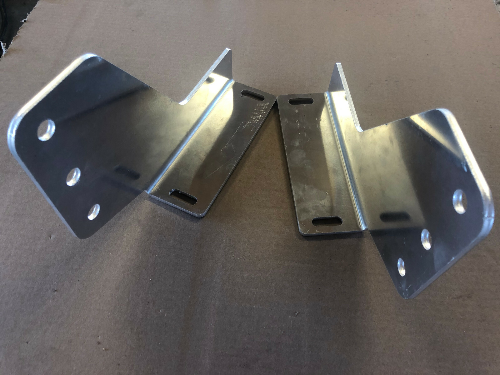 Peterbilt DPF Step Bracket Set