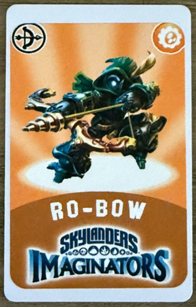 Skylanders Imaginators Ro-Bow NFC Card