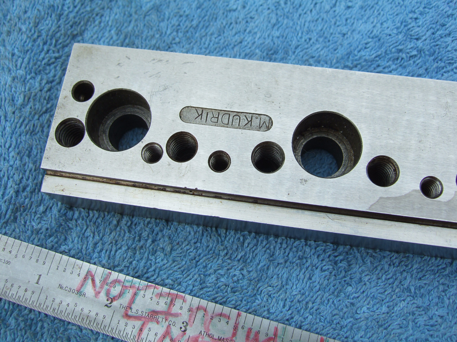 PARALLELS STEP (2) BLOCKS TAPPED MACHINIST TOOLMAKER PRECISE SURFACE GRIND MILL