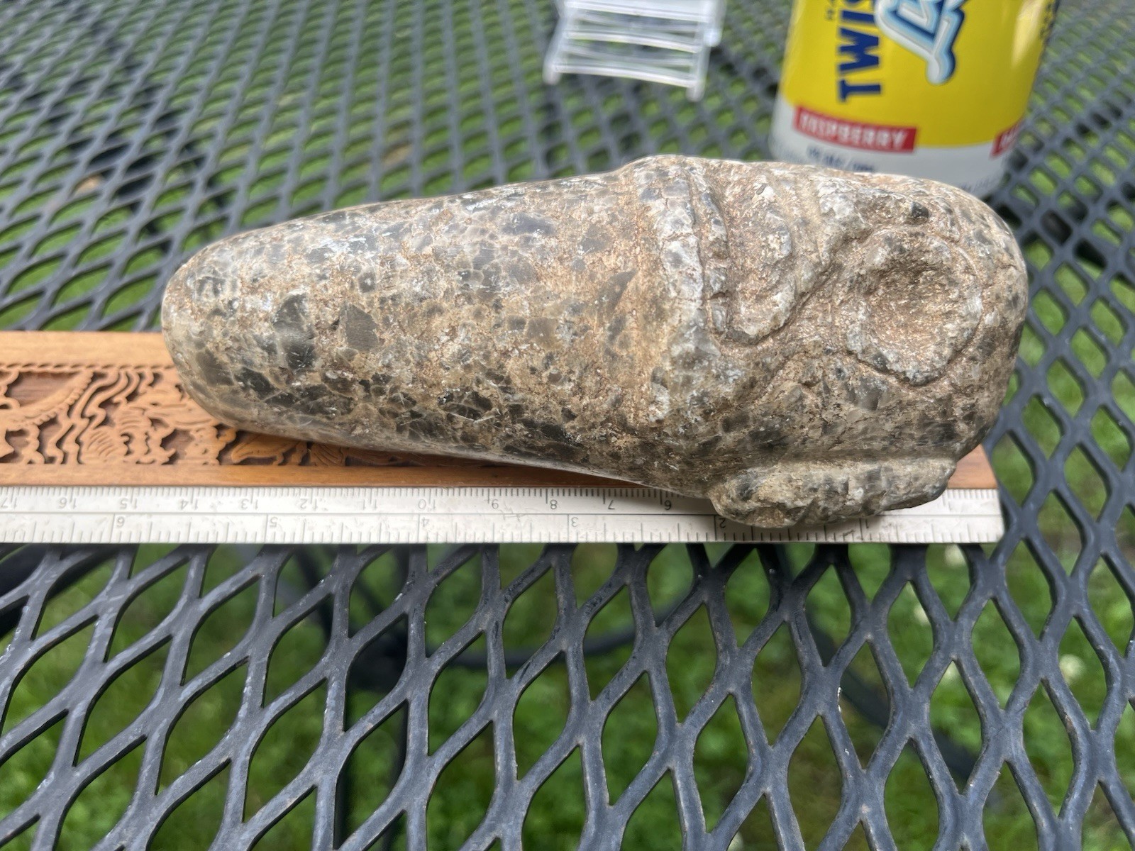 Big Taino Stone Tool Rare PreColumbian Ancient Artifact Arawak Caribe Mayan