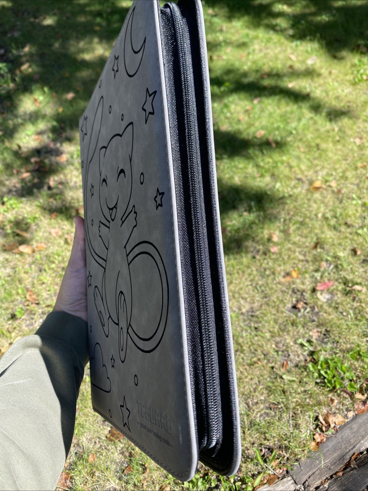 Pokémon Mew Laser Engraved Binder/ Made To Order! Engraved/Shipped In USA