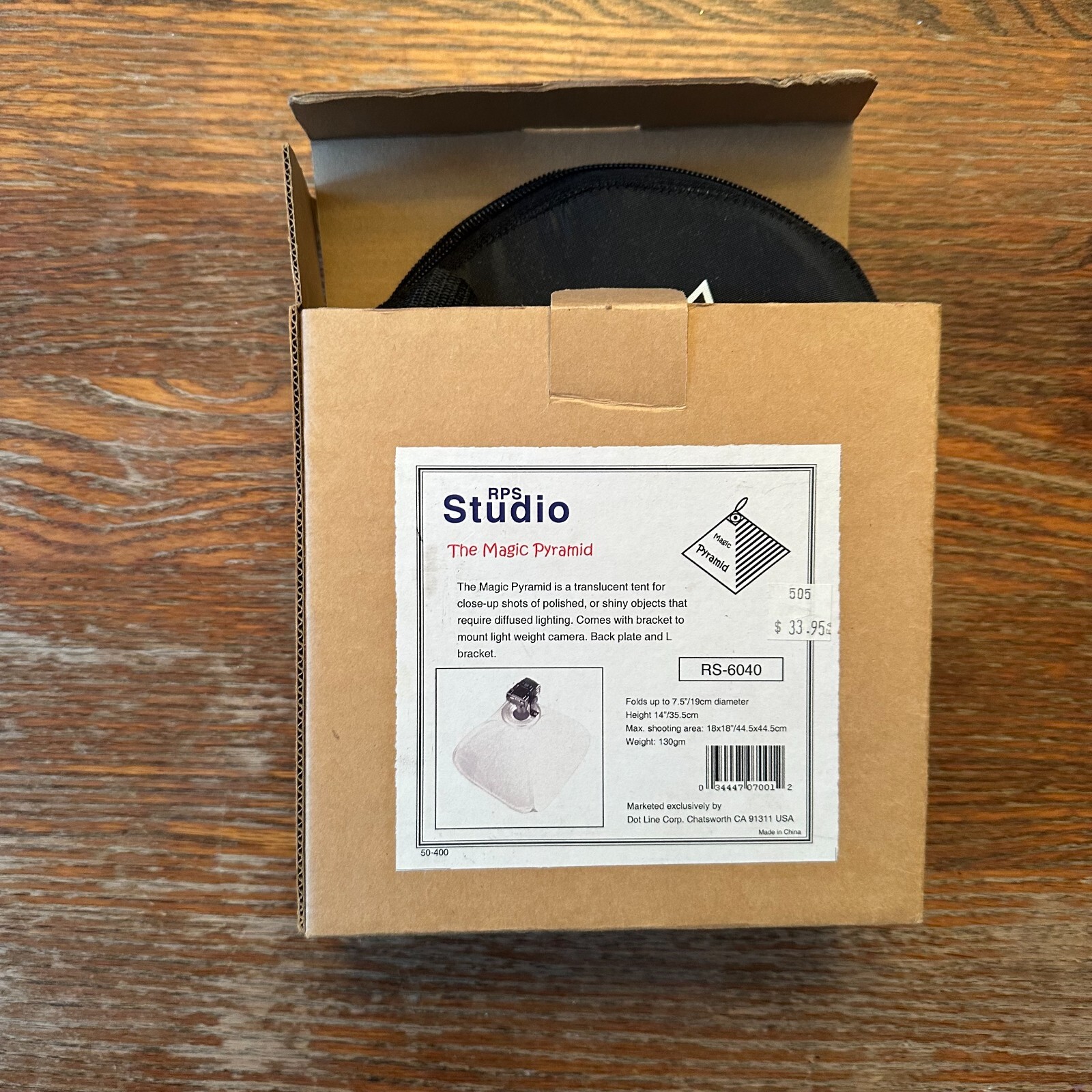 RPS Studio The Magic Pyramid Photography Tent USED