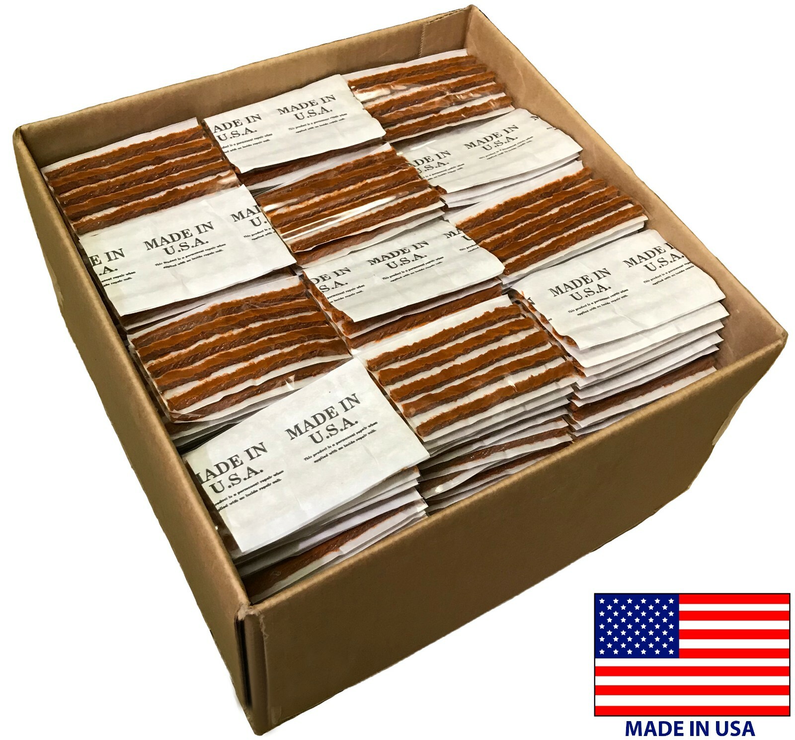 4" Tire Plug Insert String Tubeless Flat Tyre Repair Plugs 2500 Inserts Bulk Box