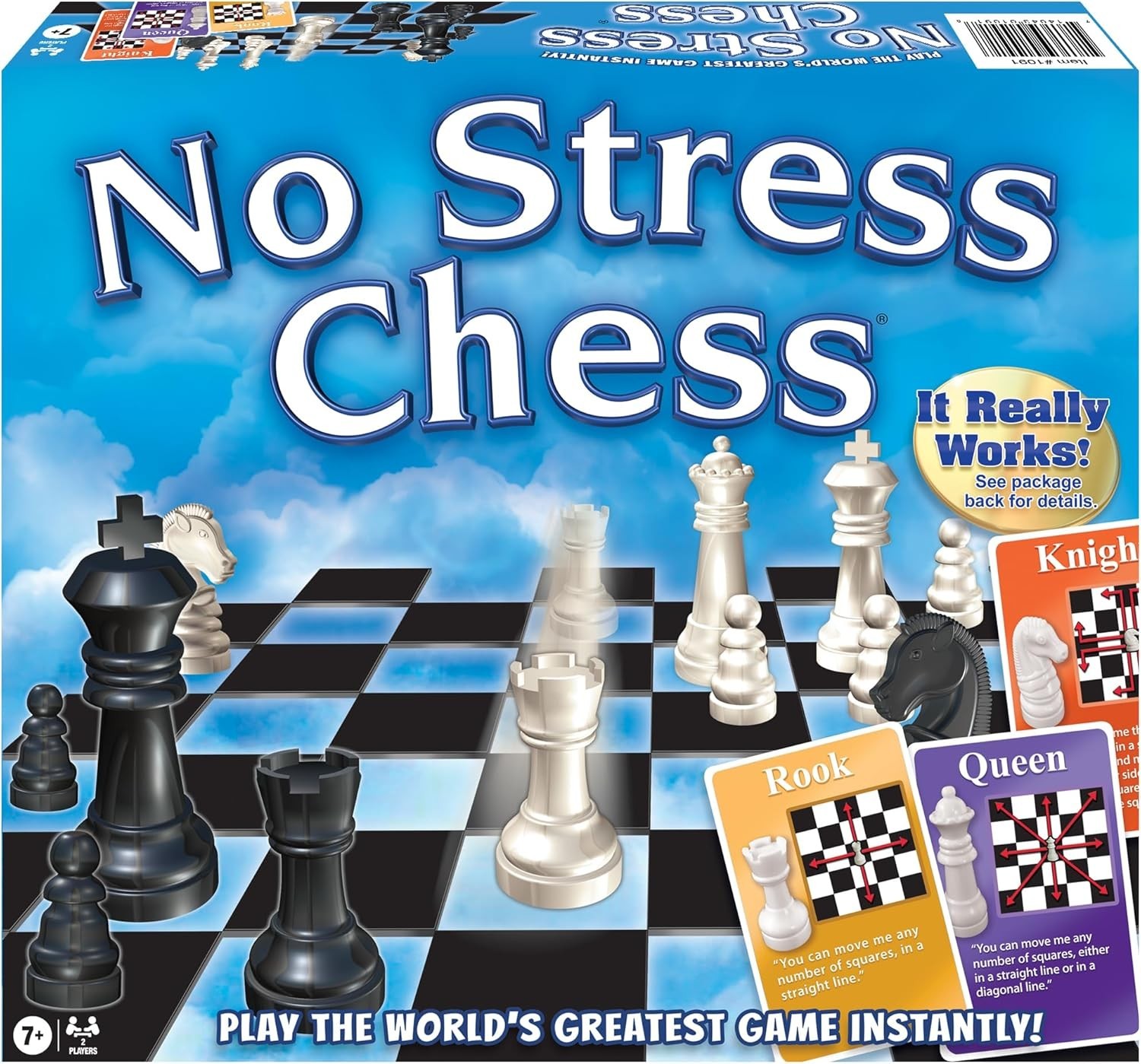 No Stress Chess game, NEW, by Winning Moves, teach, learn to play chess