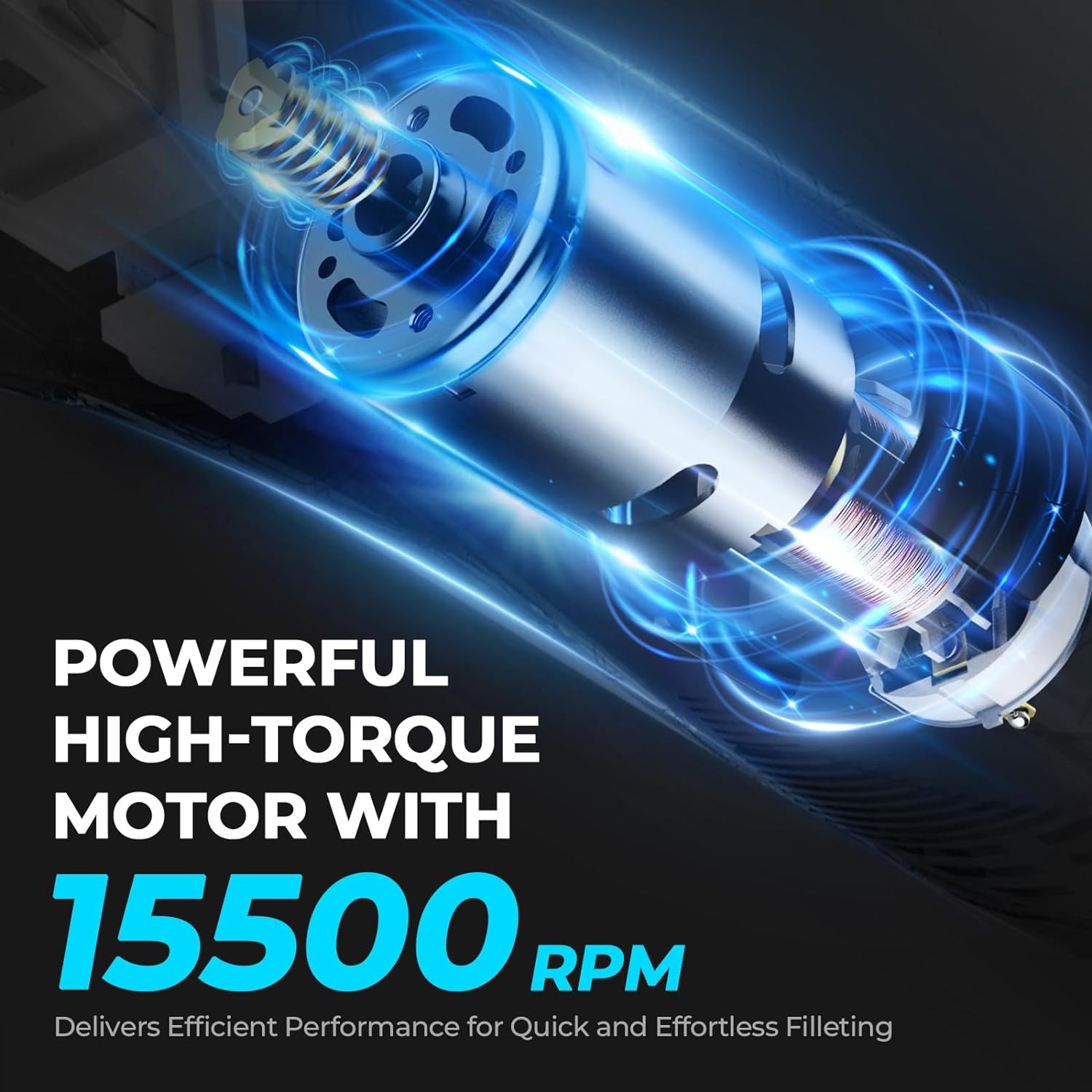 KastKing Speed Demon 110v Electric Fillet Knife, Precision Cut with High Torque