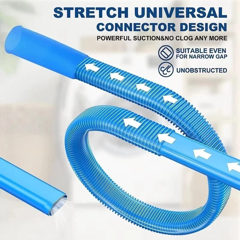 Dryer Vent Cleaner Kit Vacuum Hose Attachment Brush Lint Remover Power Washer US