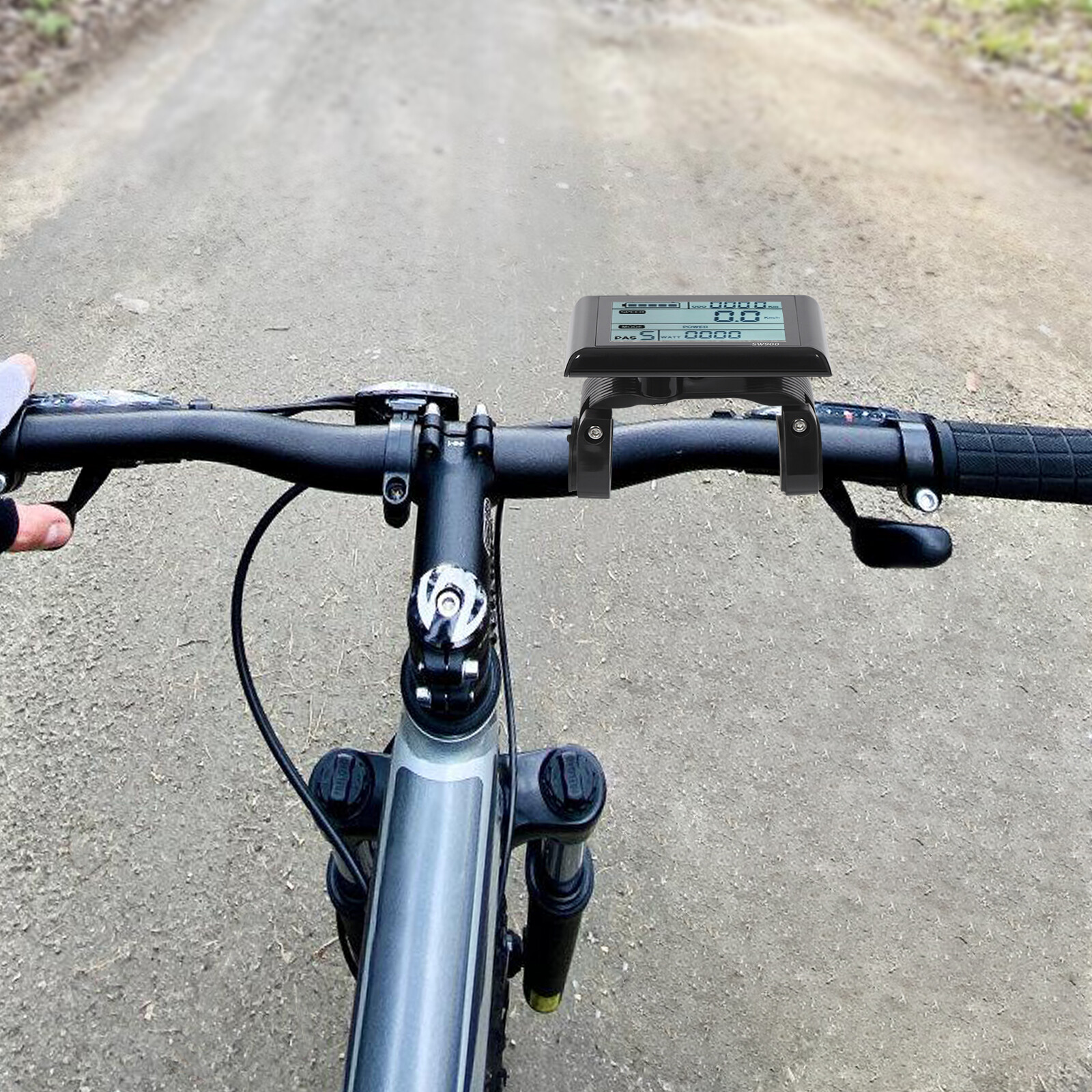 36V 48V E-Bike LCD Display Screen Electric Bike Speed Meter LCD Display Screen